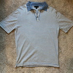 Saks Fifth Avenue Polo Size Medium M Made in Italy